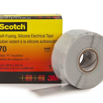 3M™ Scotch® Self-Fusing Silicone Rubber Electrical Tape 70
